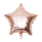 Globo estrella rose gold 45cm